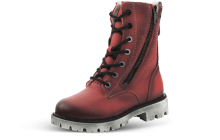 Children's boots with zips and shoelaces