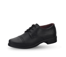 Kids' dress shoes in black color