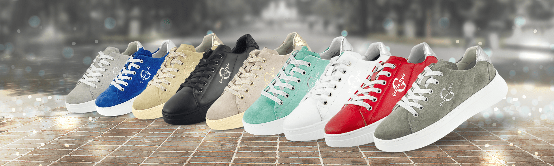 Цветни спортни обувки