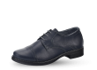Kids' dress shoes in dark blue color Thumb 360 °