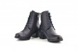 Ladies' boots in dark blue leather Thumb