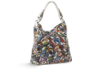 Дамска чанта с една дръжка с пеперуди Thumb