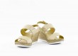 Ladies' sandals in beige Thumb