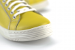 Ladies' sneakers in light yellow Thumb