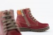 Kids' boots with a warm lining in red nappa Thumb