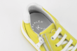 Kids' sports shoes in yellow shagreen Thumb