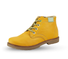 Kids' boots type chukka in yellow color
