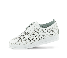 Ladies' shoes with perforation
