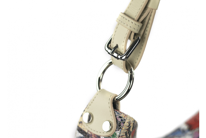 Дамска чанта с една дръжка с пеперуди