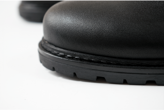 Черни дамски боти с ток