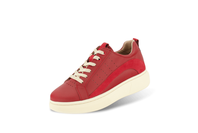 Дамски кецове в червен цвят